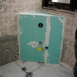 WC-Douche: Avec système Duofix